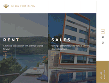 Tablet Screenshot of istrafortuna.com